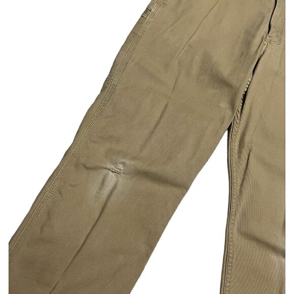 Carhartt Relaxed Fit Cargo Khaki Designer Work Brown Tan Mens Pants 32x30 - Picture 5 of 5